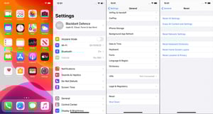 iOS Factory Reset